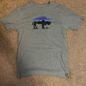 Gray Patagonia Tee